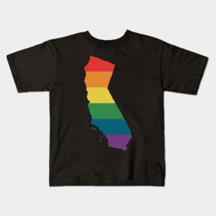 California State Rainbow Kids T-Shirt